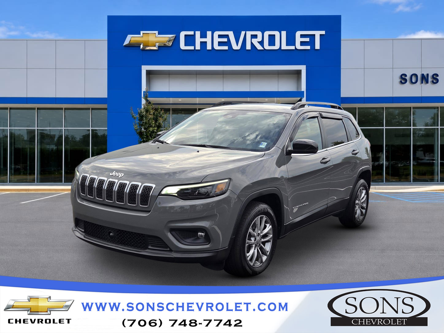 Used 2022 Jeep Cherokee Latitude Lux FWD image 1