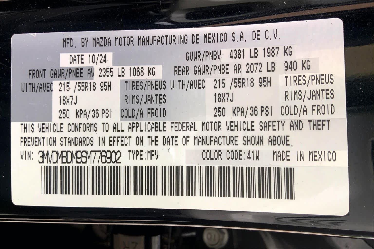 Used 2025 MAZDA CX-30 AWD 2.5 S w/ Premium Package image 34