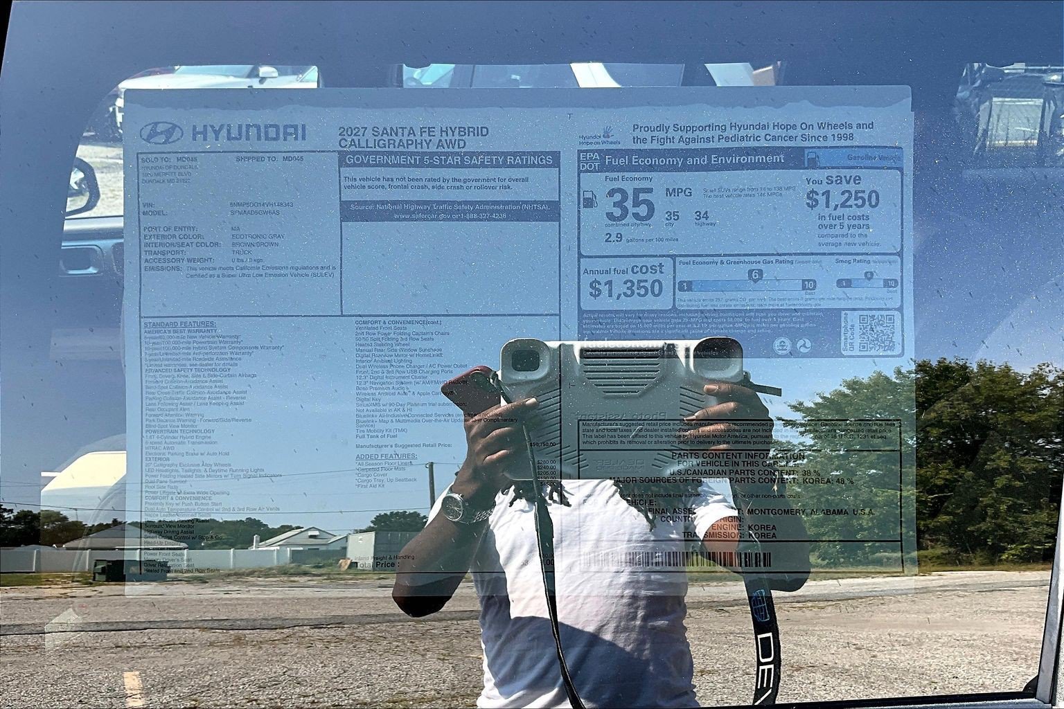 New 2027 Hyundai Santa Fe Calligraphy AWD/4WD image 14