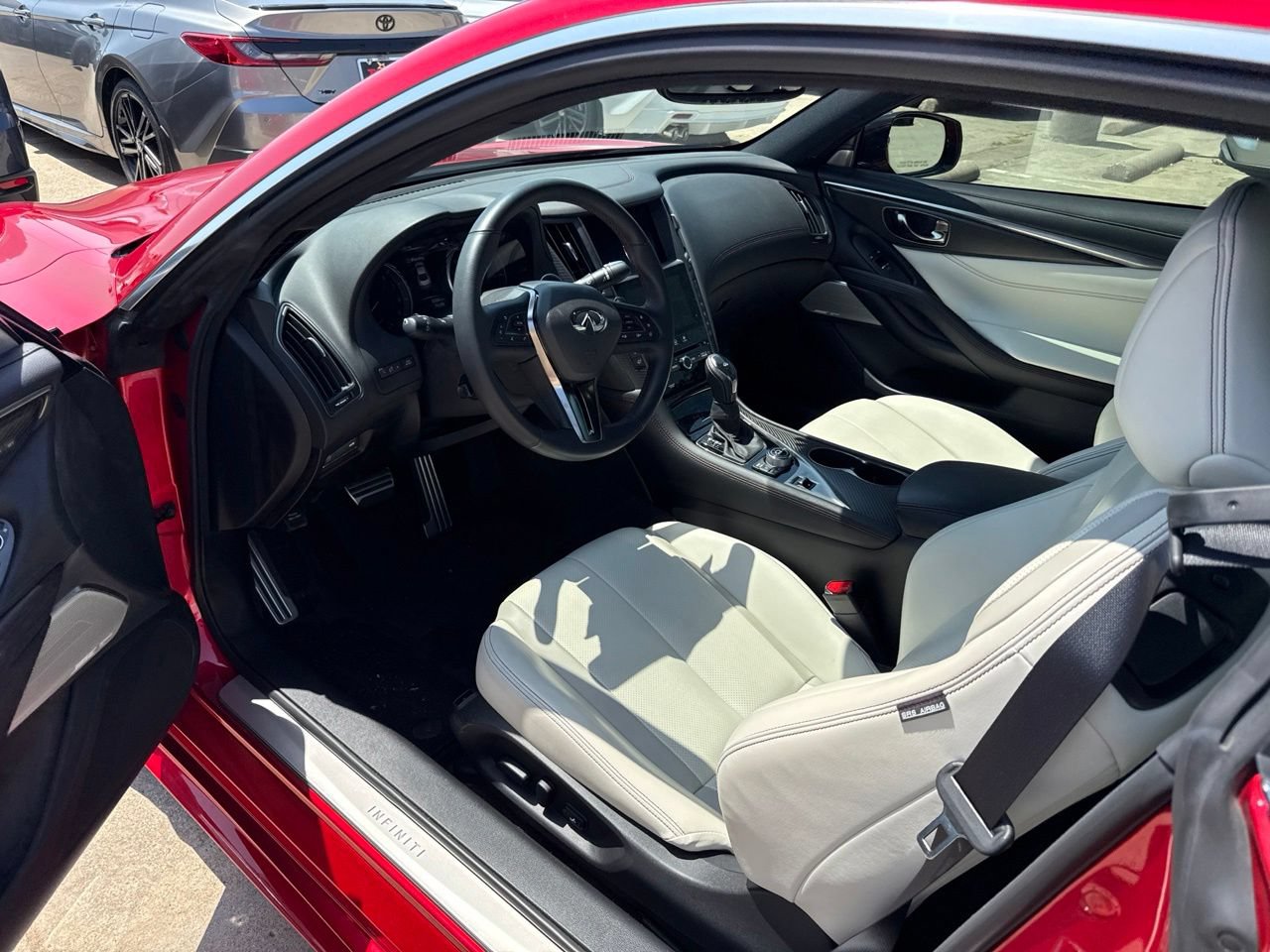 Used 2022 INFINITI Q60 Red Sport 400 w/ Cargo Package RWD image 7