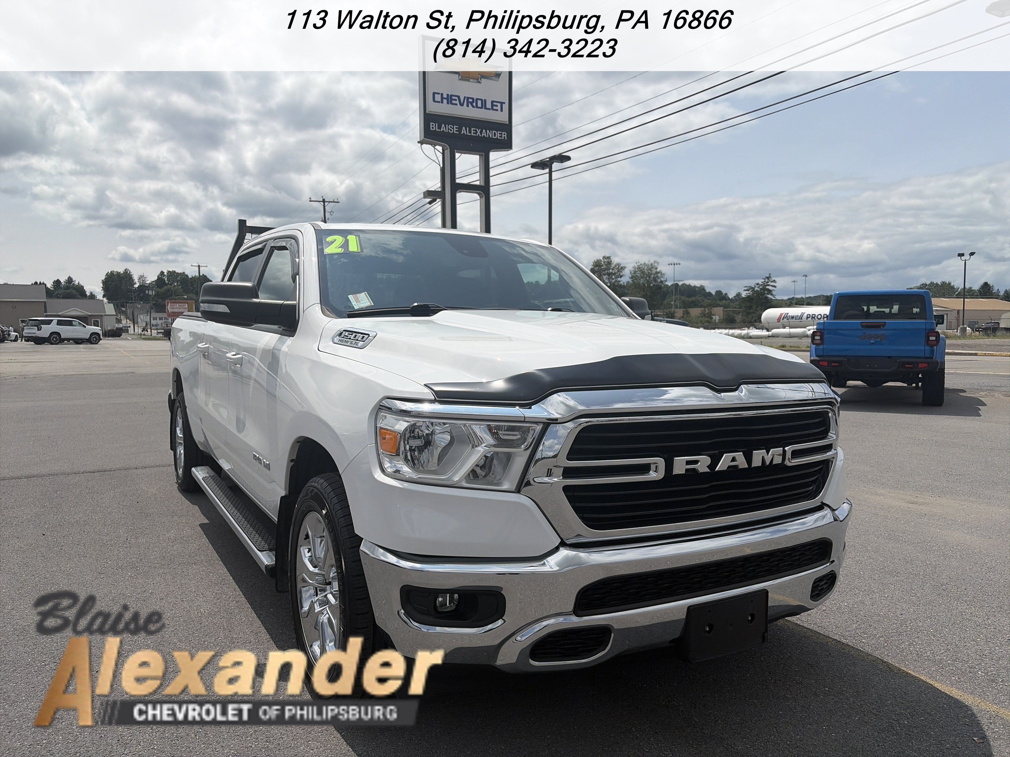 Used 2021 RAM 1500 Big Horn AWD/4WD image 1