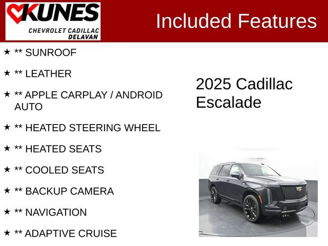 Used 2025 Cadillac Escalade Sport Platinum AWD/4WD image 3