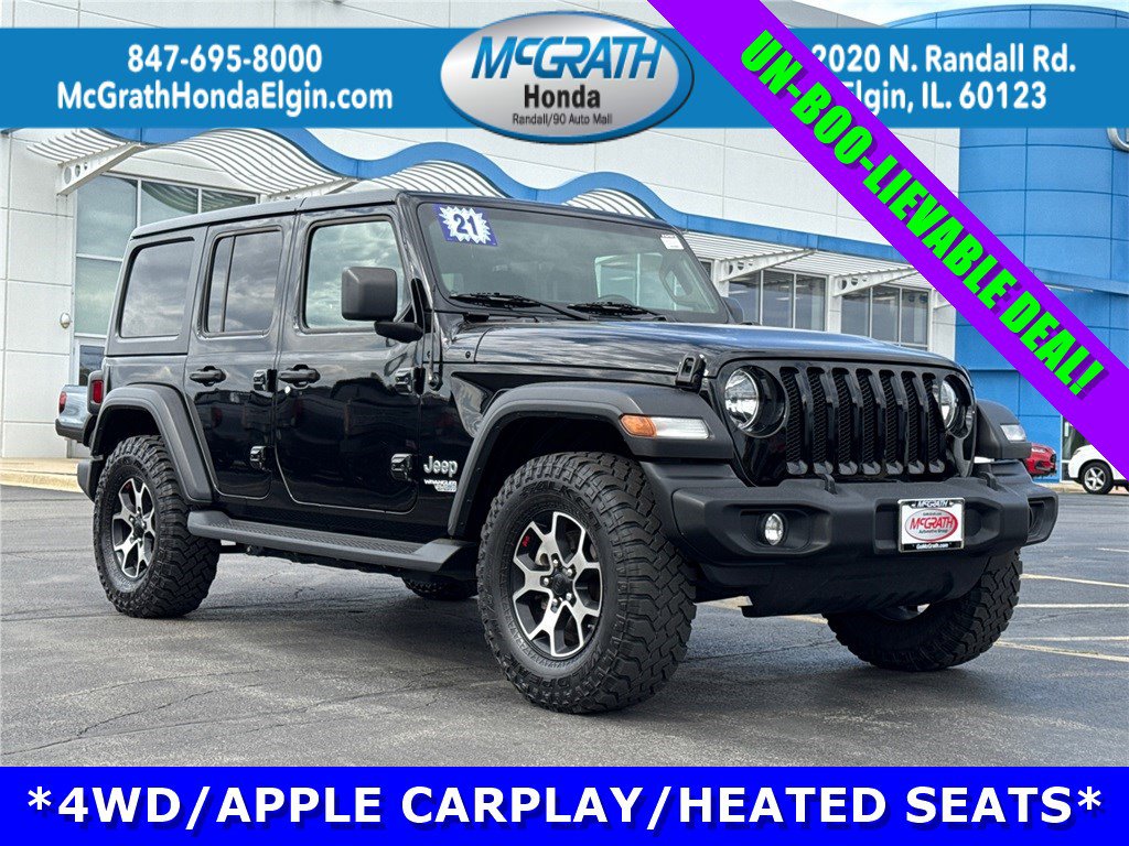 Used 2021 Jeep Wrangler Unlimited Sport