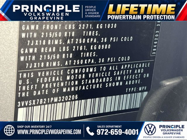 Used 2023 Volkswagen Taos SE FWD image 28