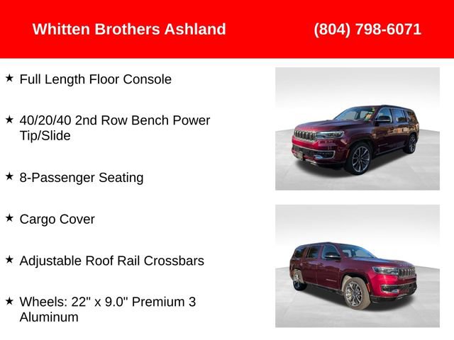 Used 2024 Jeep Wagoneer Series III w/ Premium Group I image 10