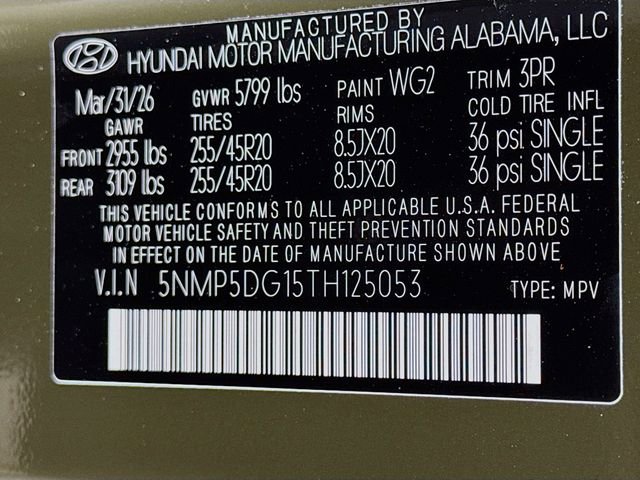 New 2026 Hyundai Santa Fe Calligraphy w/ Tow & Go Package AWD/4WD image 17