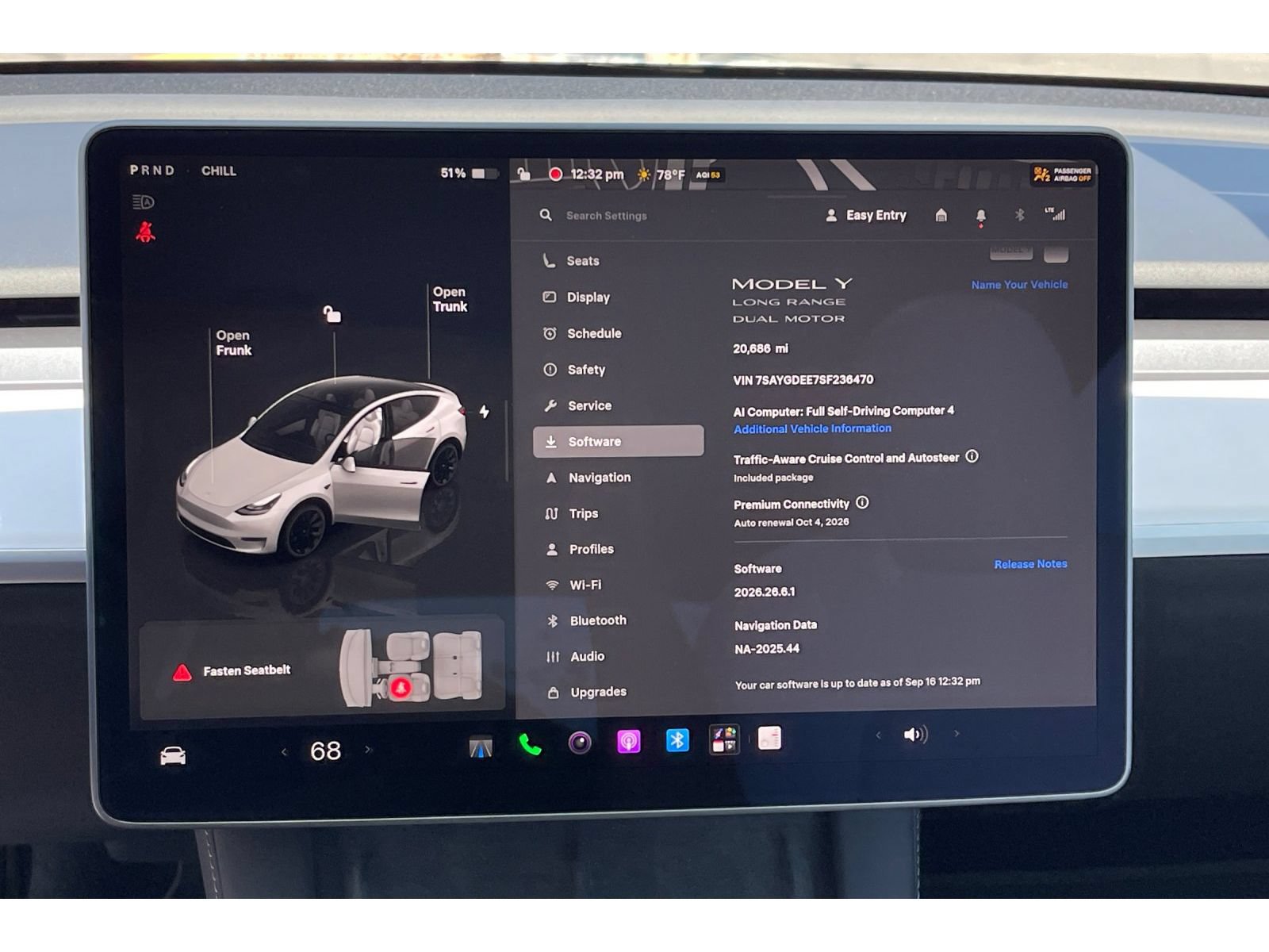Used 2025 Tesla Model Y Long Range AWD/4WD image 39
