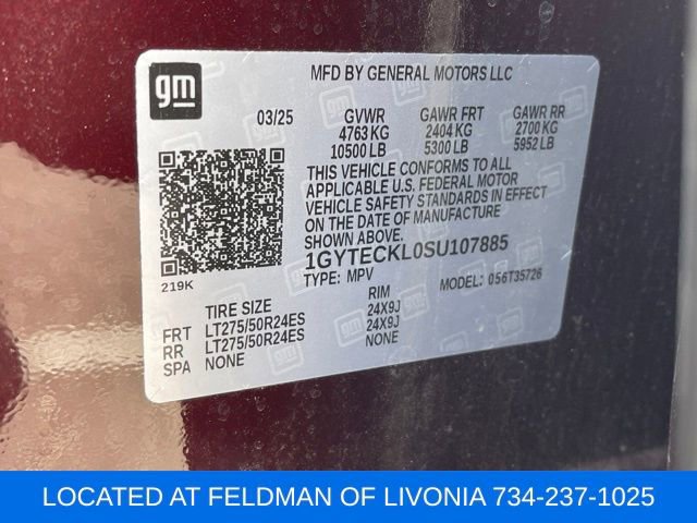 Used 2025 Cadillac Escalade IQ Luxury 1 w/ Smart Trailering package image 10