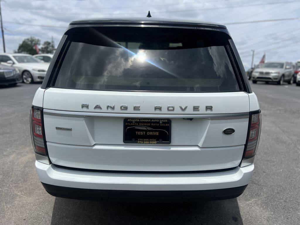 Used 2017 Land Rover Range Rover Long Wheelbase Supercharged image 5