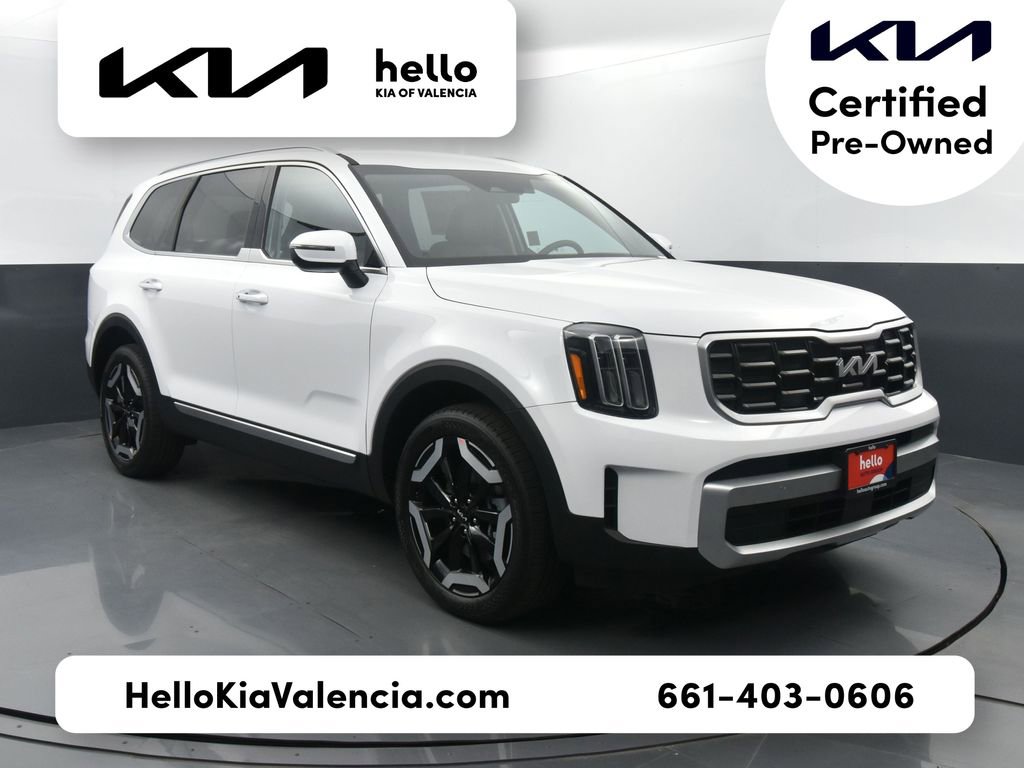 Certified 2024 Kia Telluride S w/ S Sunroof Package