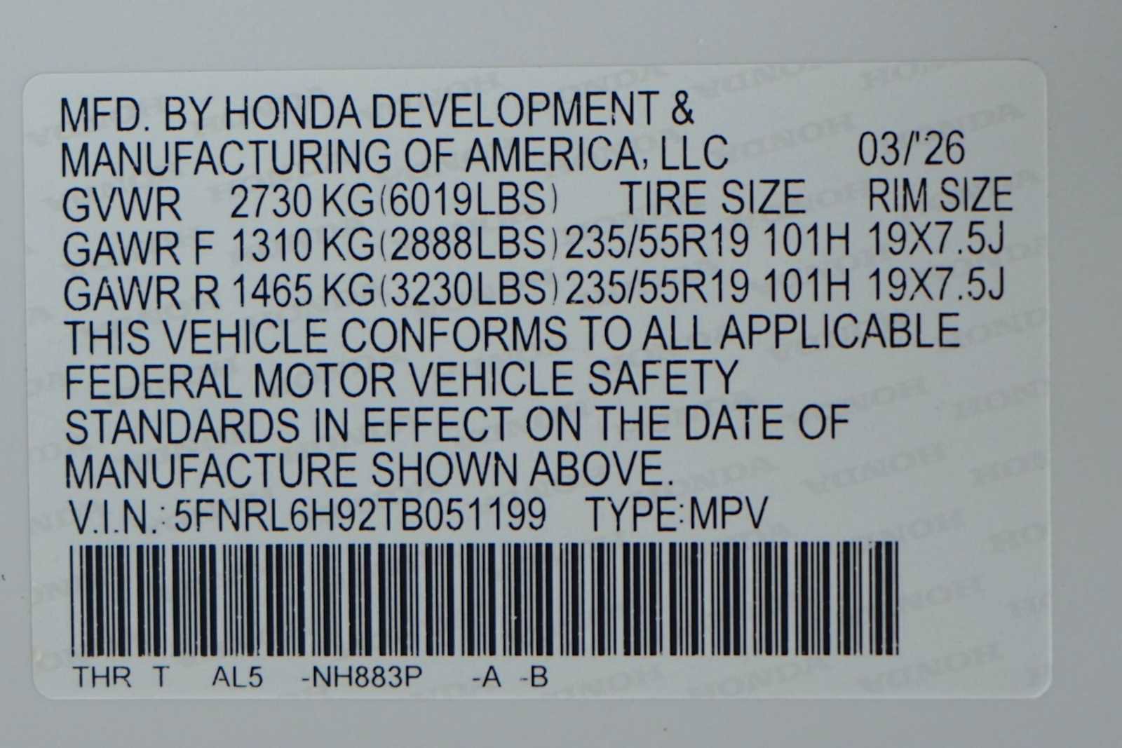 Used 2026 Honda Odyssey Elite image 30