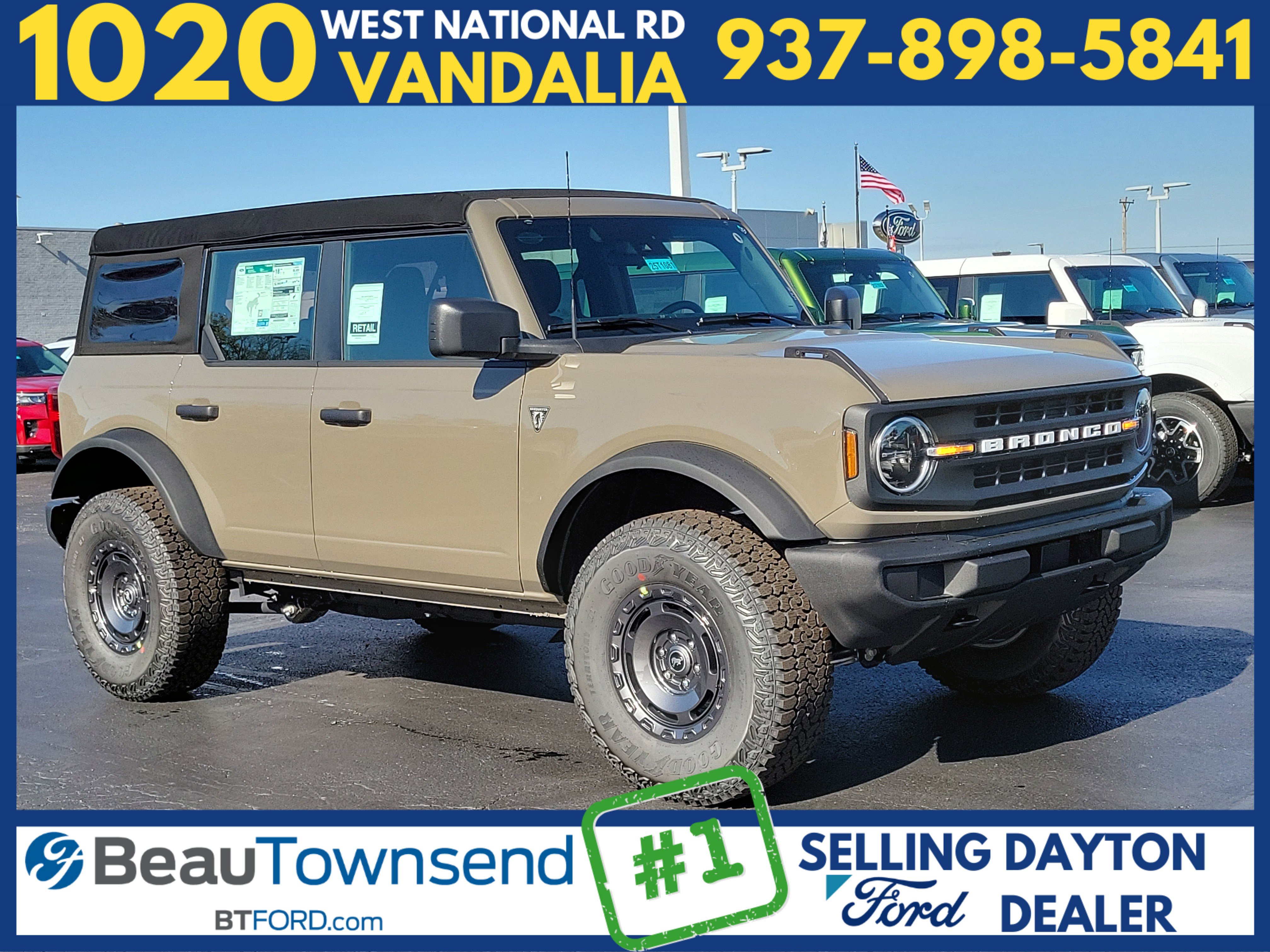 New 2025 Ford Bronco 4-Door w/ Sasquatch Package