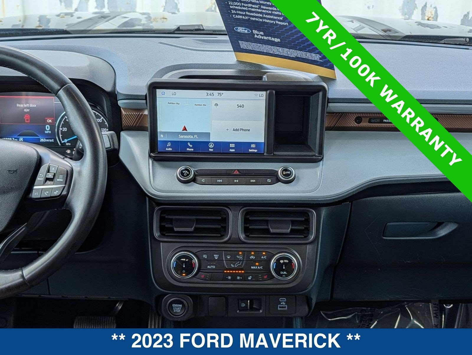 Certified 2023 Ford Maverick Lariat w/ Lariat Luxury Package AWD/4WD image 17