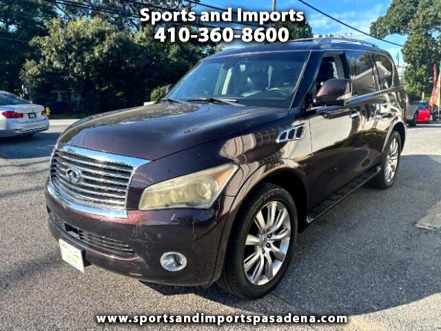 Used 2012 INFINITI QX56 4WD w/ Deluxe Touring Pkg