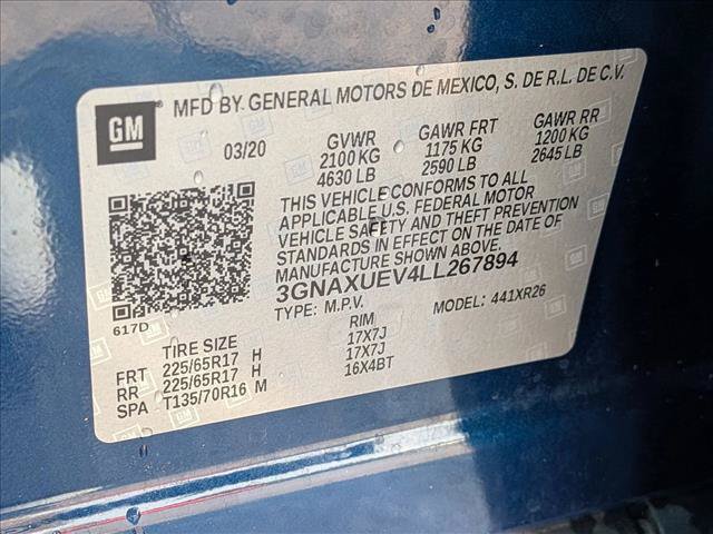 Used 2020 Chevrolet Equinox LT AWD/4WD image 16