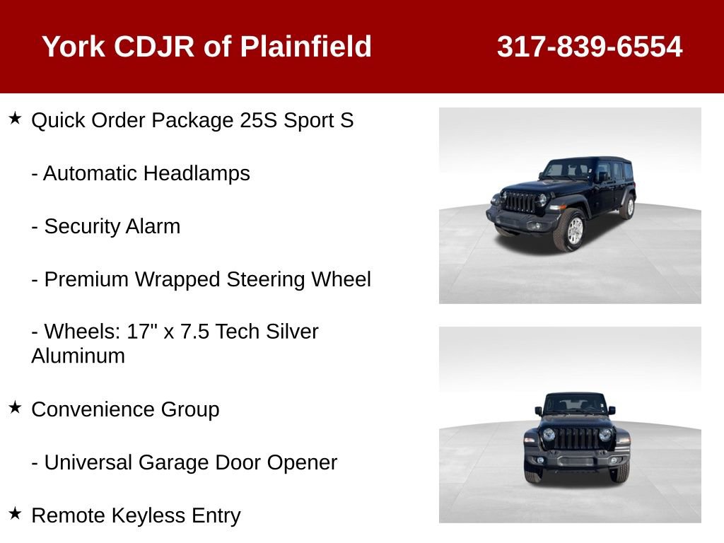 Used 2023 Jeep Wrangler Sport S image 12