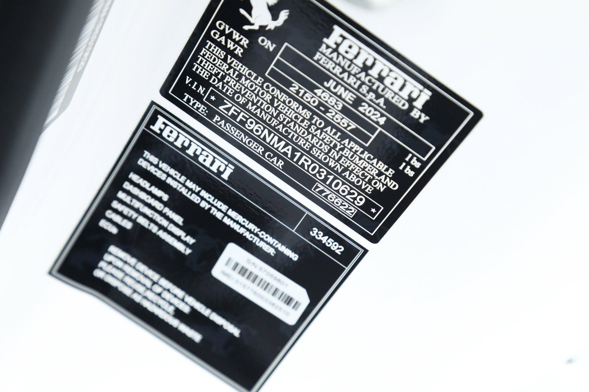 Certified 2024 Ferrari SF90 Spider image 61