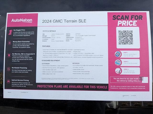 Used 2024 GMC Terrain SLE image 22