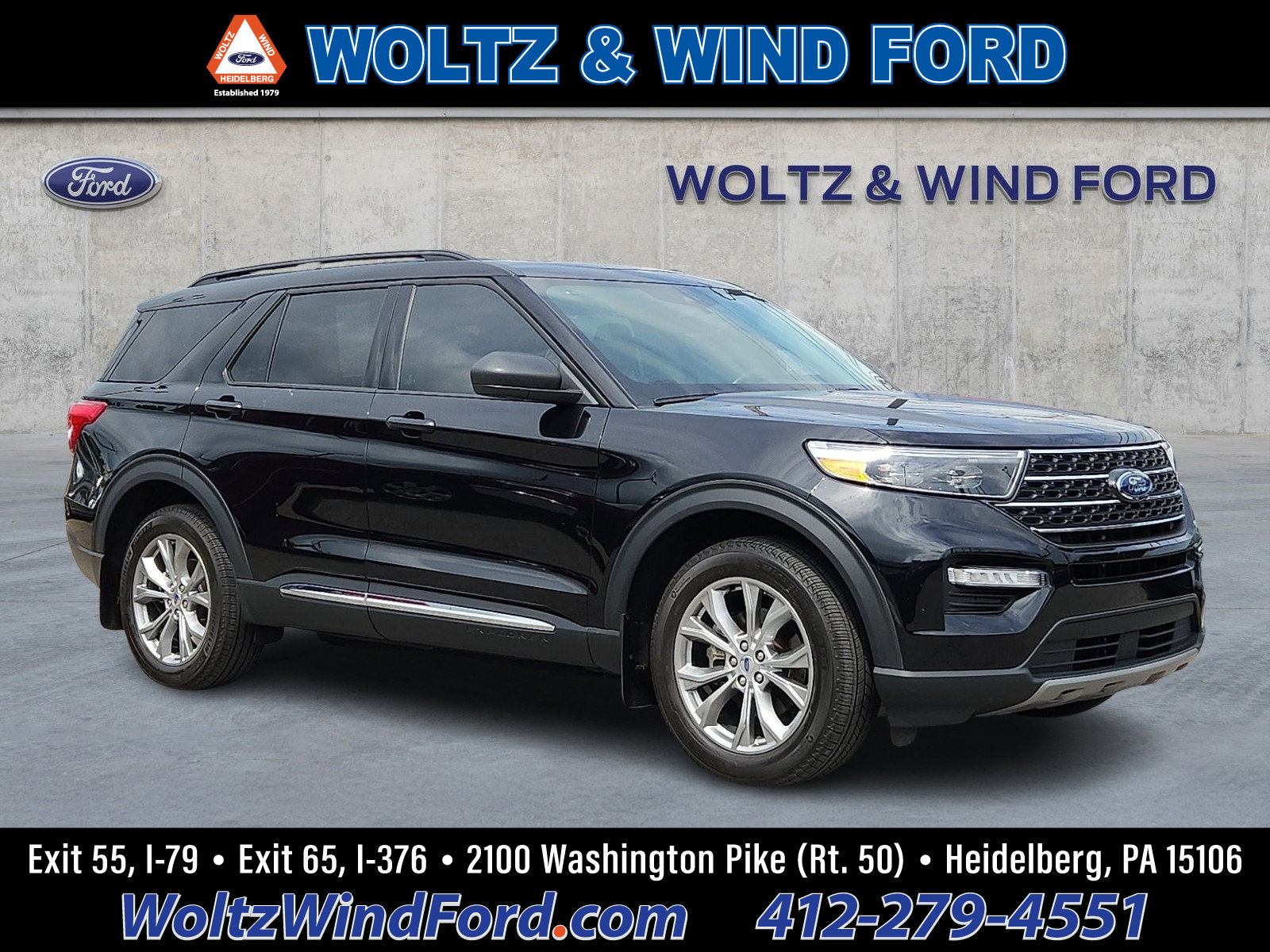 Used 2023 Ford Explorer XLT w/ Equipment Group 202A AWD/4WD image 1