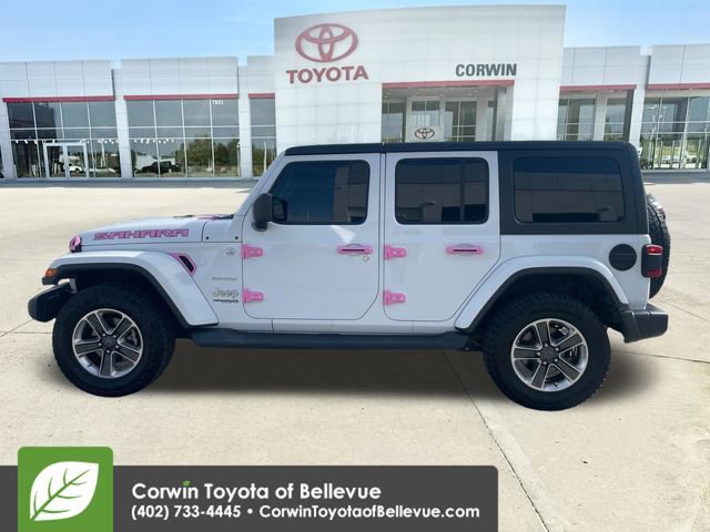 Used 2018 Jeep Wrangler Unlimited Sahara w/ LED Lighting Group video 2