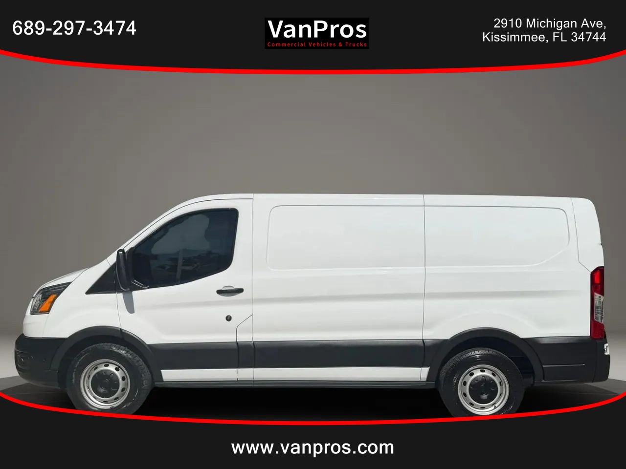 Used 2021 Ford Transit 150 Low Roof w/ Upfitter Package RWD image 2