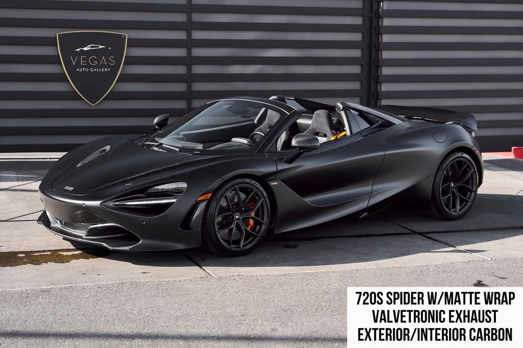 Used 2020 McLaren 720S Spider RWD image 1