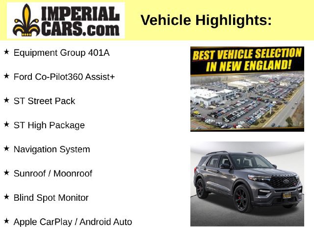 Certified 2024 Ford Explorer ST w/ Technology Package AWD/4WD image 8