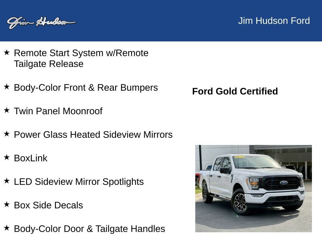 Certified 2023 Ford F150 XLT w/ Equipment Group 302A High image 13