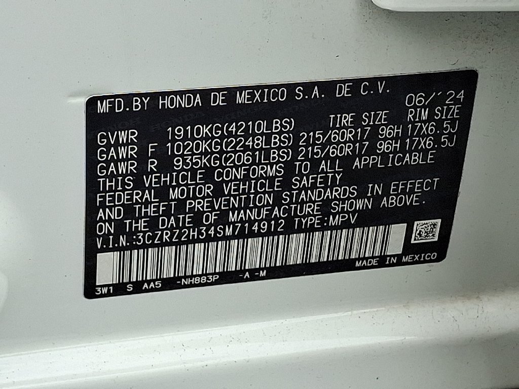 Used 2025 Honda HR-V LX image 30
