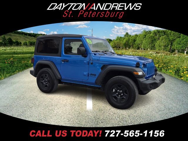 Certified 2023 Jeep Wrangler Sport video 1