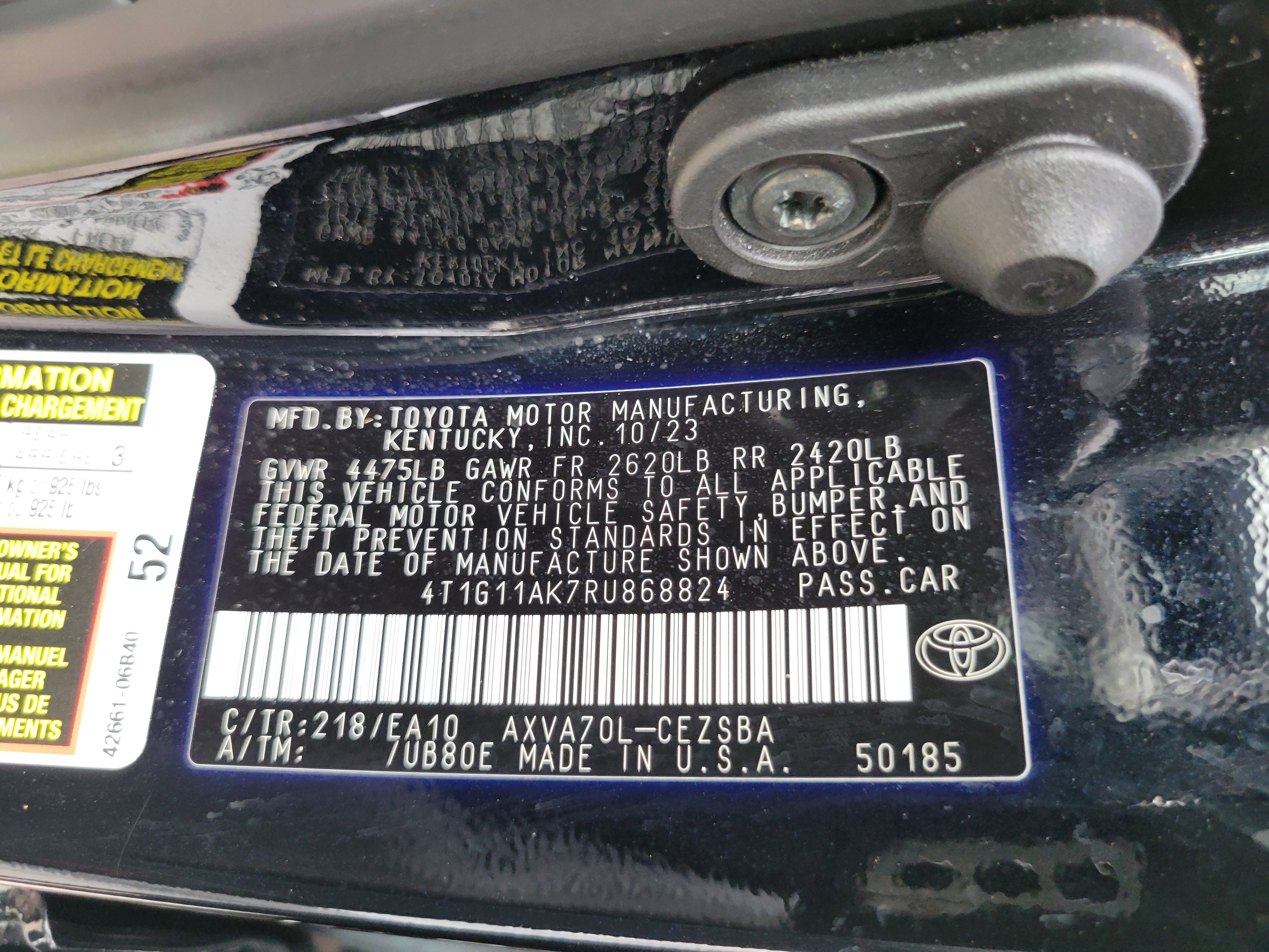 Used 2024 Toyota Camry SE image 28