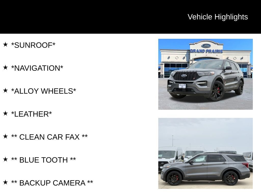 Used 2022 Ford Explorer ST w/ Equipment Group 401A image 4