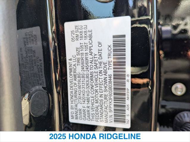 New 2025 Honda Ridgeline TrailSport image 26