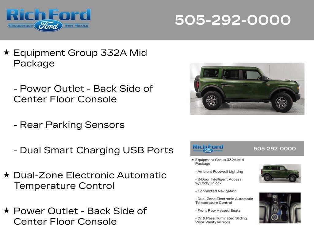 Certified 2025 Ford Bronco Badlands AWD/4WD image 30