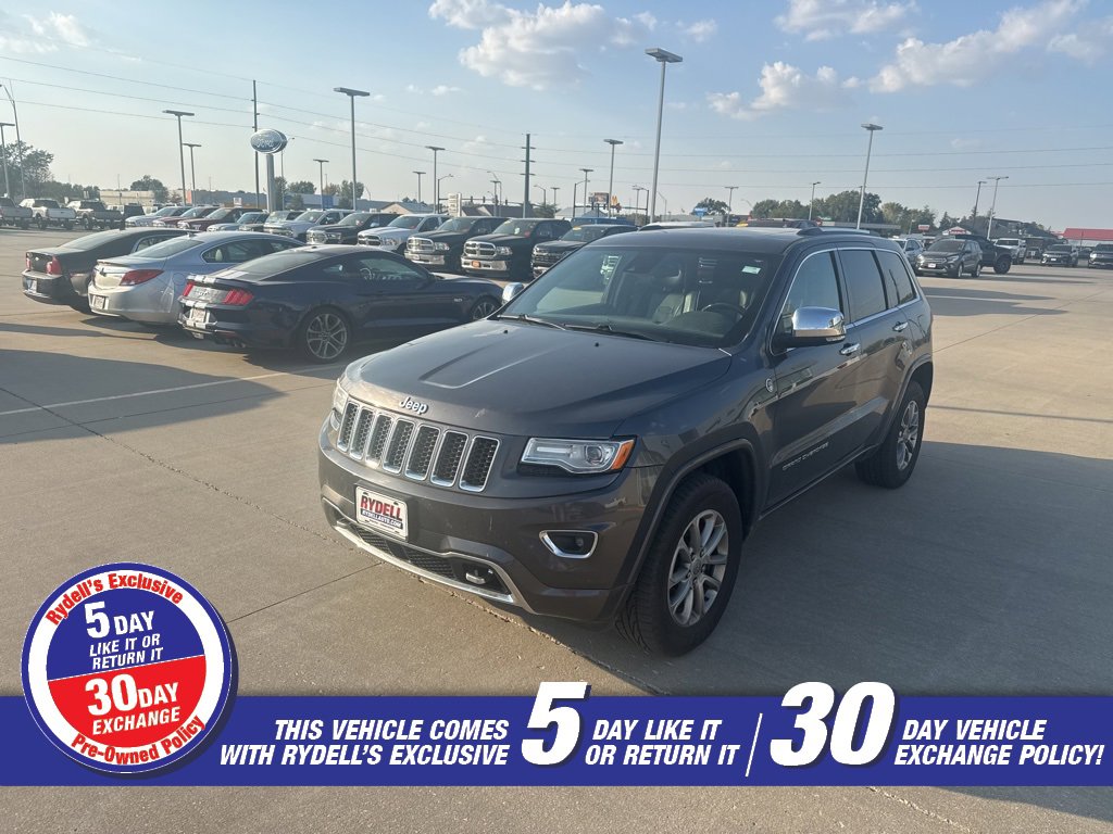 Used 2015 Jeep Grand Cherokee Overland w/ Advanced Technology Group