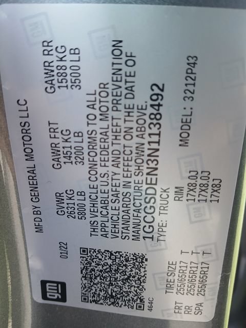Used 2022 Chevrolet Colorado Z71 w/ Safety Package RWD image 18