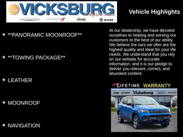 Used 2022 Jeep Compass Trailhawk AWD/4WD image 19