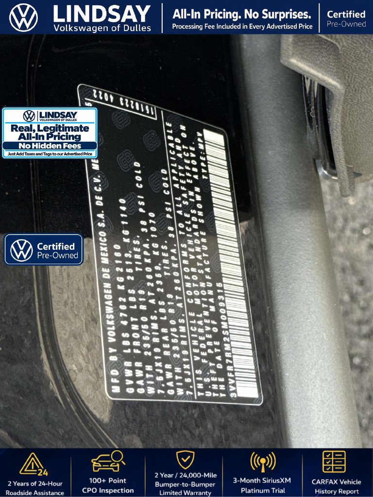 Used 2025 Volkswagen Tiguan SE FWD image 26