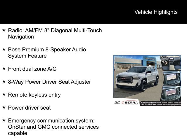 Certified 2023 GMC Acadia AT4 w/ Trailering Package image 5