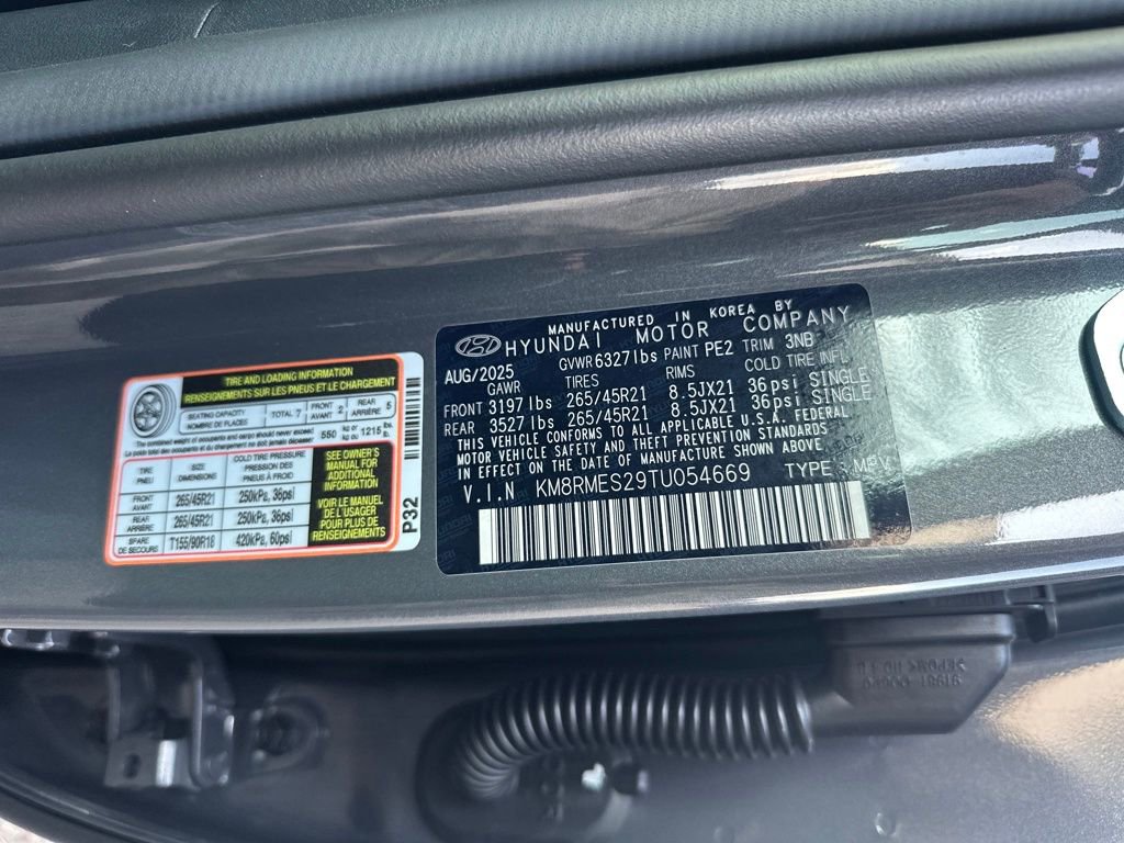 New 2026 Hyundai Palisade Calligraphy AWD/4WD image 29