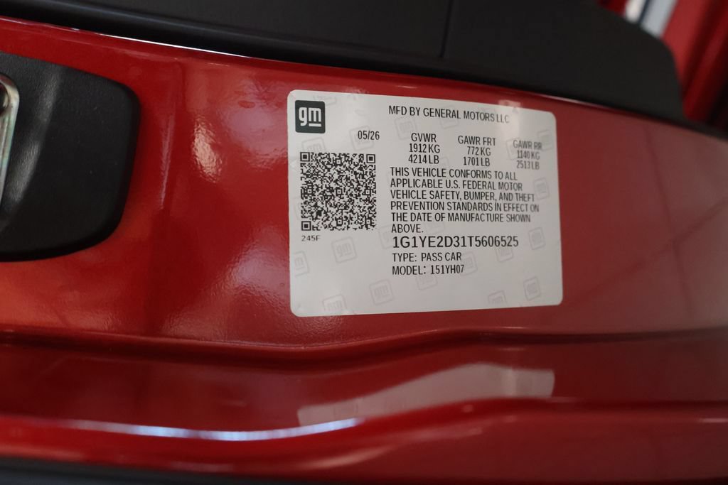 New 2026 Chevrolet Corvette Z06 w/ Battery Protection Package RWD image 46