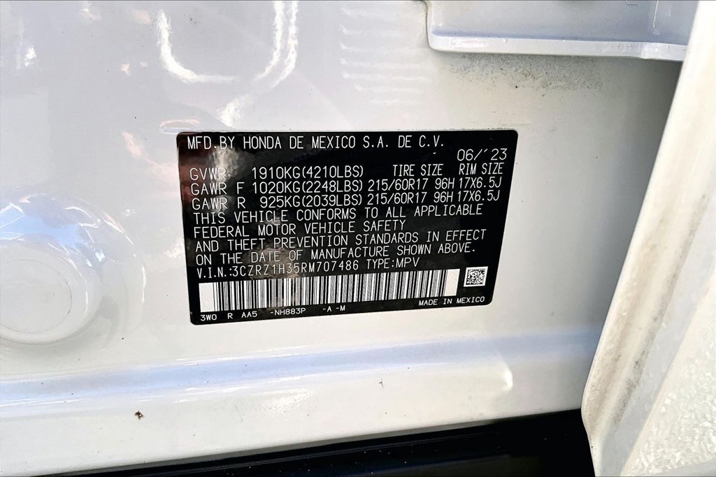 Used 2024 Honda HR-V LX image 16