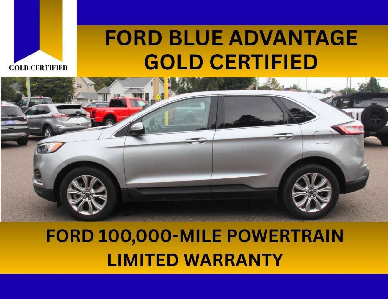 Certified 2022 Ford Edge Titanium AWD/4WD image 1