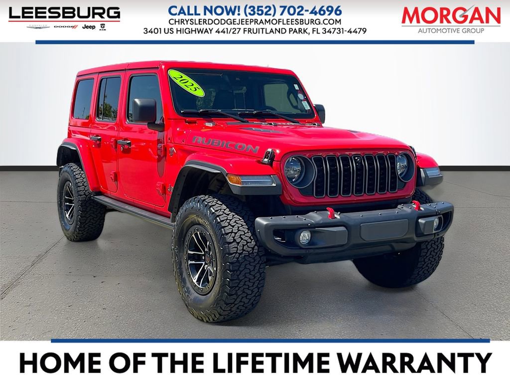 Certified 2025 Jeep Wrangler Unlimited Rubicon image 1