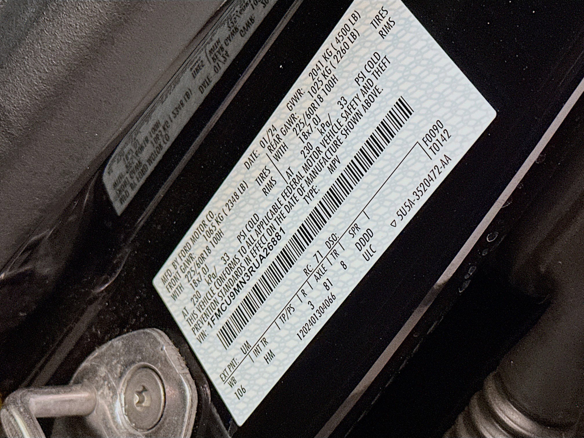 Used 2024 Ford Escape ST-Line image 12