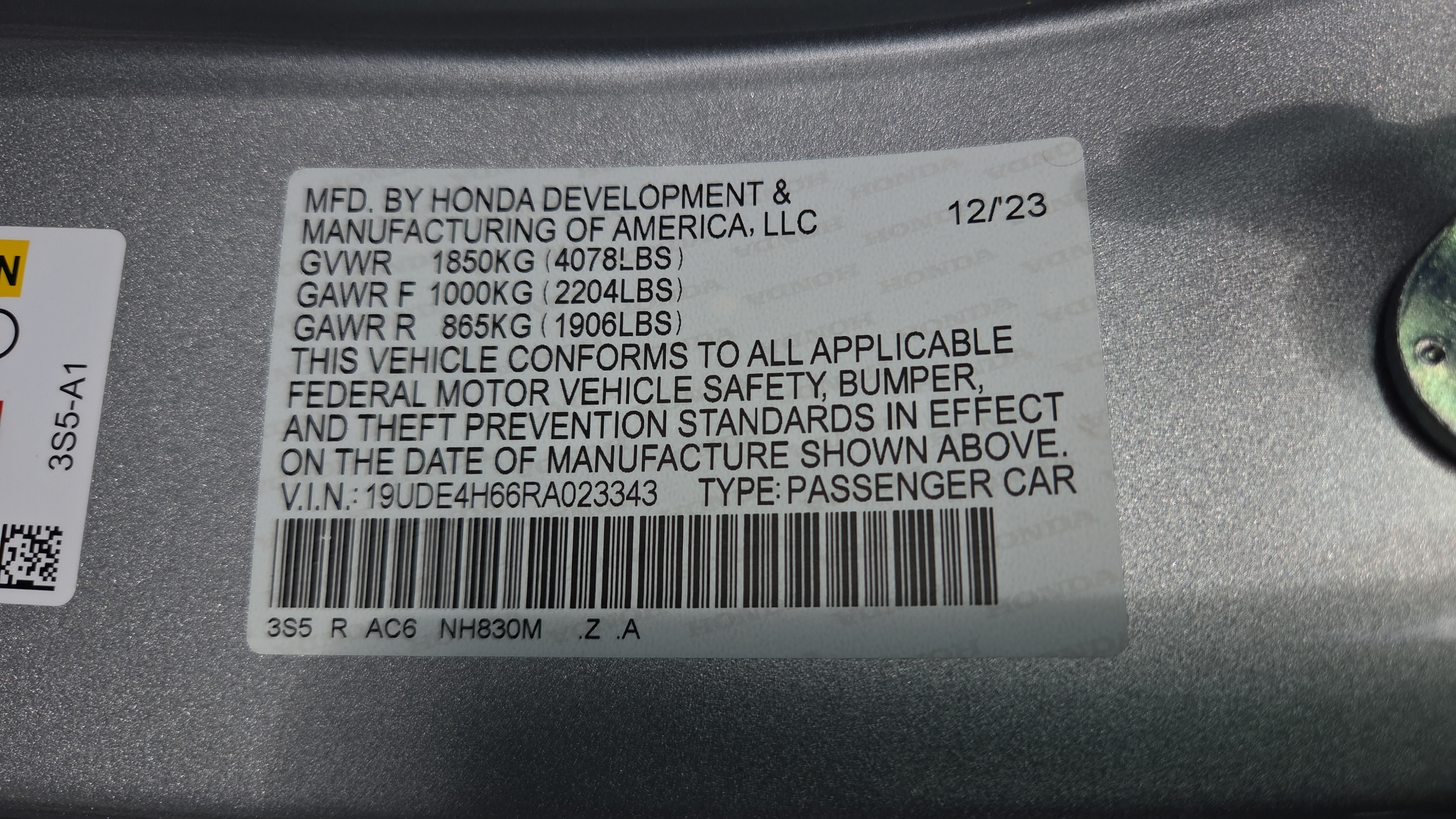 Certified 2024 Acura Integra A-Spec w/ Technology Package FWD image 21