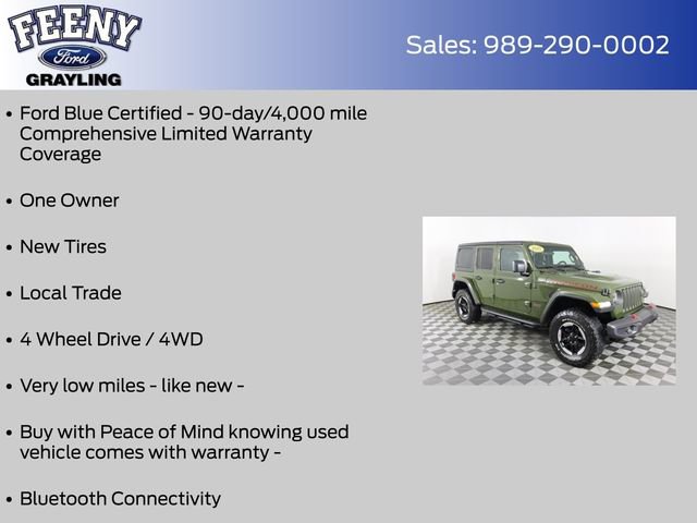 Used 2021 Jeep Wrangler Unlimited Rubicon w/ Cold Weather Group image 4