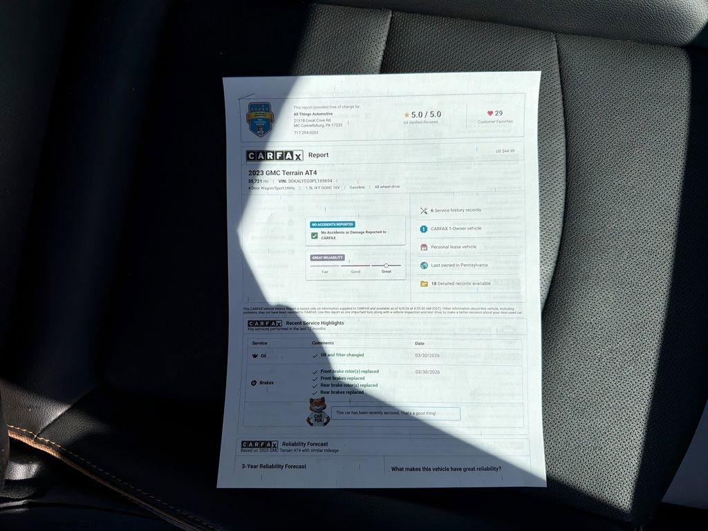 Used 2023 GMC Terrain AT4 image 43