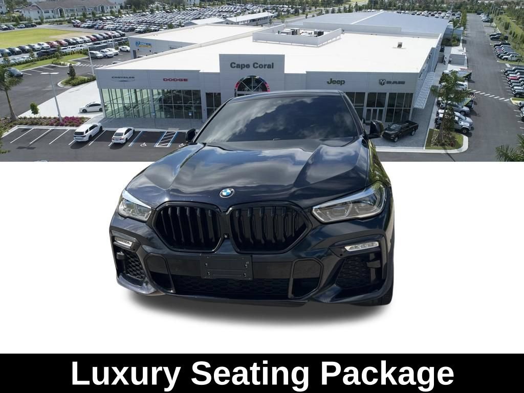Used 2020 BMW X6 M50i w/ Executive Package AWD/4WD image 4