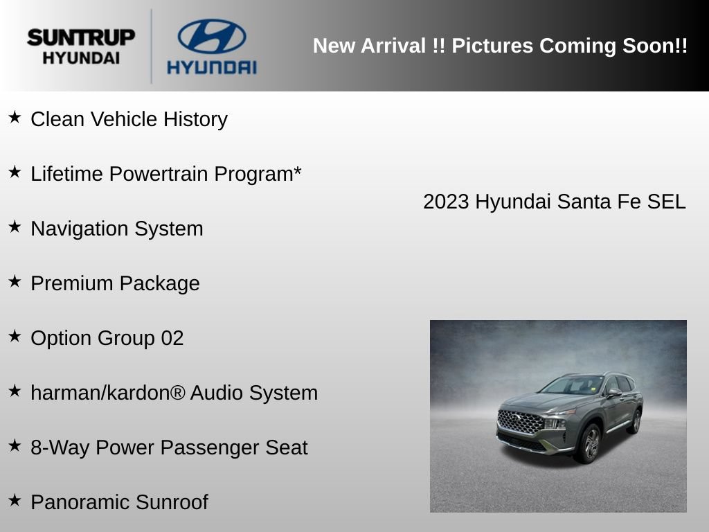 Used 2023 Hyundai Santa Fe SEL w/ Premium Package AWD/4WD image 5